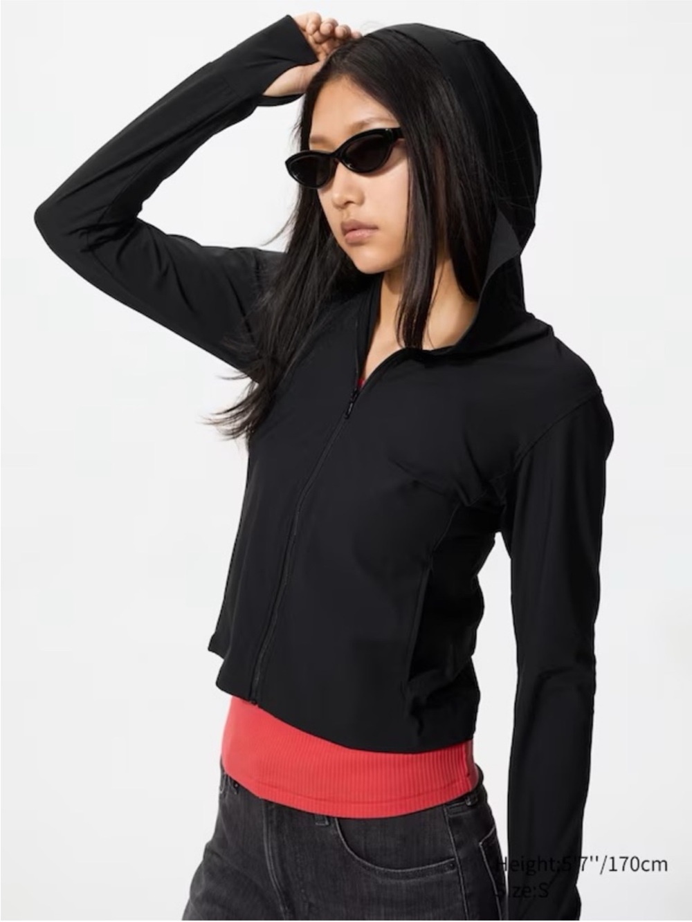 Uniqlo Women's Ultra Stretch AlRism Full-Zip Jacket